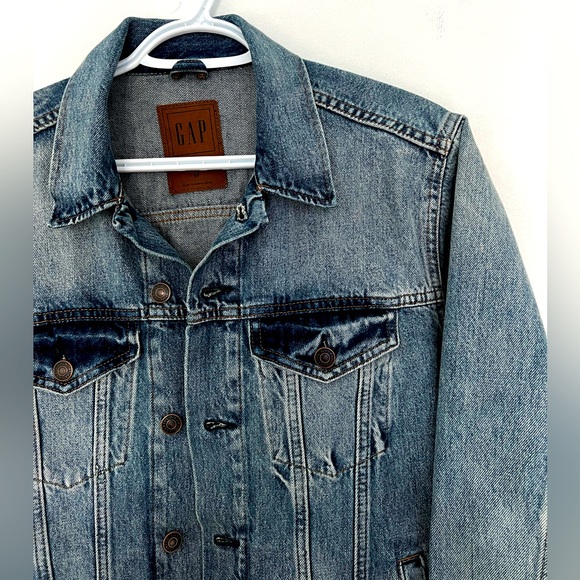 Gap Denim Jacket Icon Light Wash - Picture 2 of 10